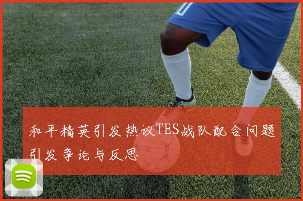 和平精英引发热议TES战队配合问题引发争论与反思